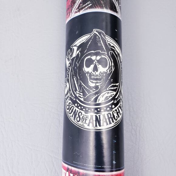 2011 Sons of Anarchy Wall Hanging Wall Scroll 27.5"Wx39.5"H NEW SEALED - Picture 1 of 11